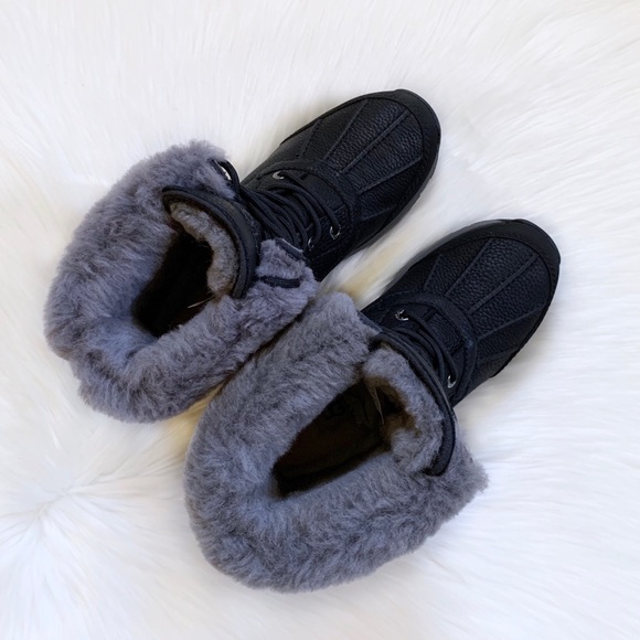 UGG Adirondack III Black Waterproof Boots - Picture 7 of 11